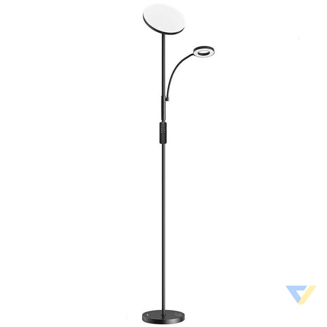 Double Floor Lamp with remote BlitzWill BWL FL 0001 36W (black) Floor lamps
