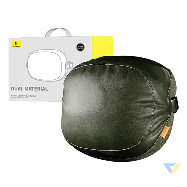 Double sided Car Headrest Mounted Pillow Baseus Comfort Ride (green) Other
