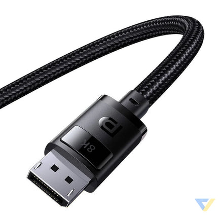 DP 8K to DP 8K cable Baseus High Definition 1.5 m (black) Video cables
