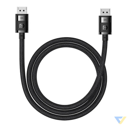 DP 8K to DP 8K cable Baseus High Definition 1.5 m (black) Video cables