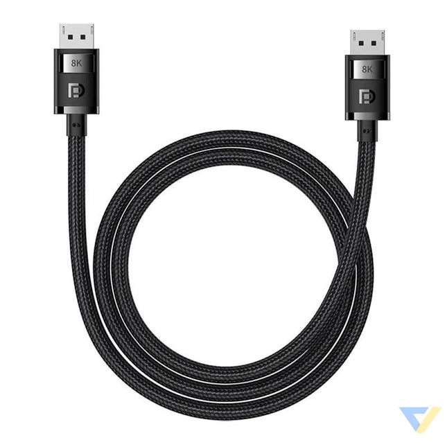 DP 8K to DP 8K cable Baseus High Definition 1.5 m (black) Video cables