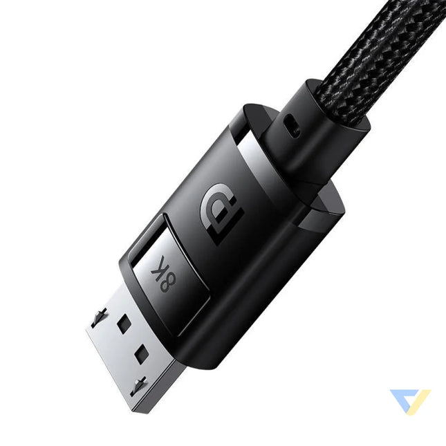 DP 8K to DP 8K cable Baseus High Definition 1.5 m (black) Video cables
