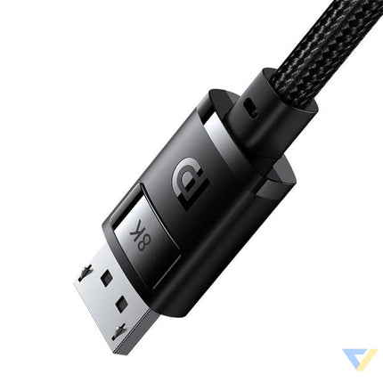 DP 8K to DP 8K cable Baseus High Definition 1.5 m (black) Video cables