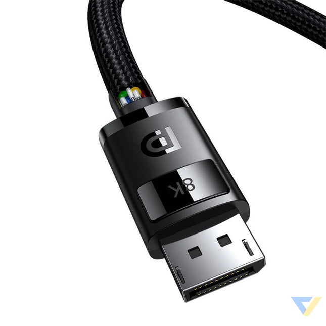 DP 8K to DP 8K cable Baseus High Definition 2m (black) Video cables