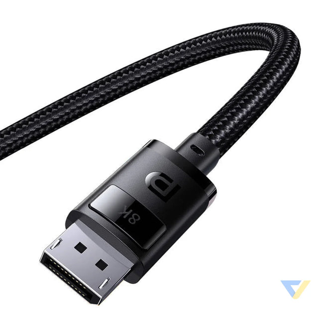 DP 8K to DP 8K cable Baseus High Definition 2m (black) Video cables