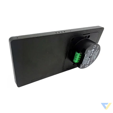 Dual Control Panel Shelly Wall Display X2 WiFi/BLU (black) + BLU H&T Control panels