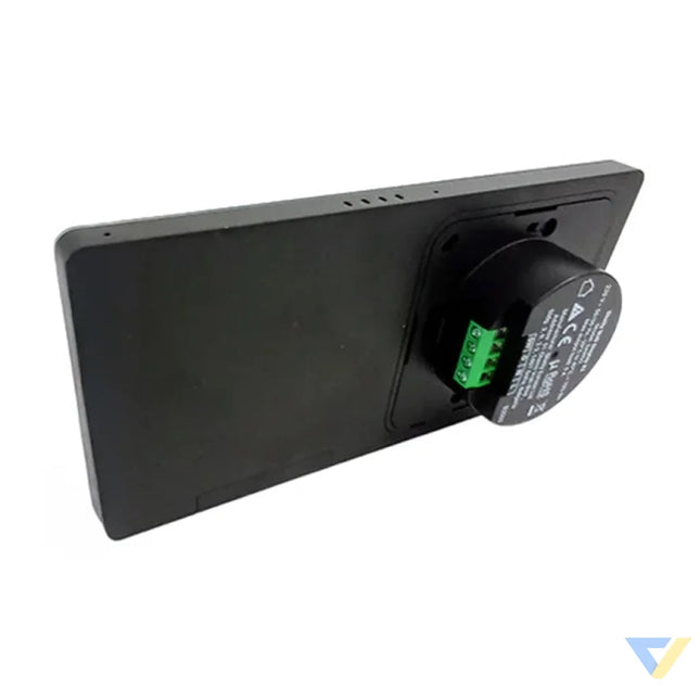 Dual Control Panel Shelly Wall Display X2 WiFi/BLU (black) + BLU H&T Control panels