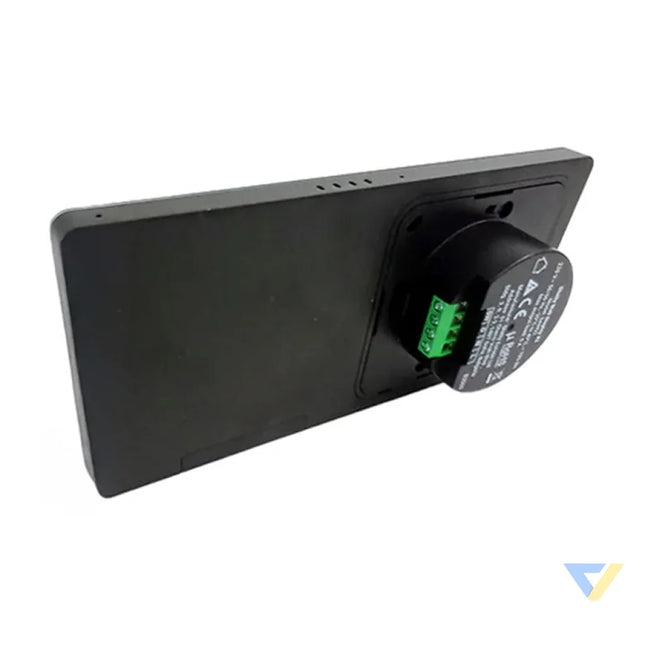 Dual Control Panel Shelly Wall Display X2 WiFi/BLU (black) + BLU H&T Control panels
