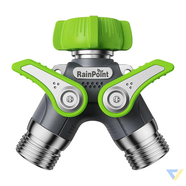 Dual Garden Hose Splitter RainPoint Irrigation systems