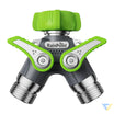 Dual Garden Hose Splitter RainPoint Irrigation systems