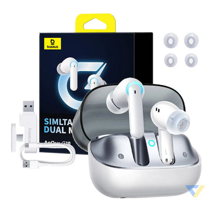 Earphones TWS Baseus AeQur G10 (white) TWS