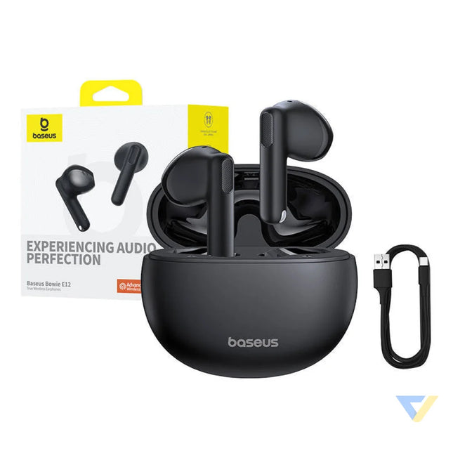 Earphones TWS Baseus Bowie E12 (black) TWS