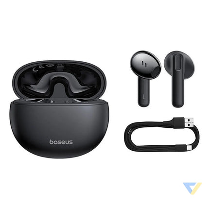Earphones TWS Baseus Bowie E12 (black) TWS