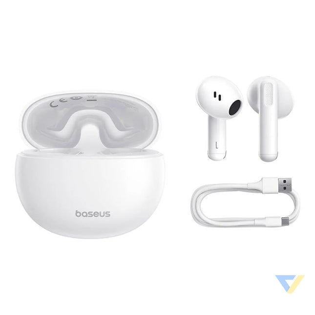 Earphones TWS Baseus Bowie E12 (white) TWS