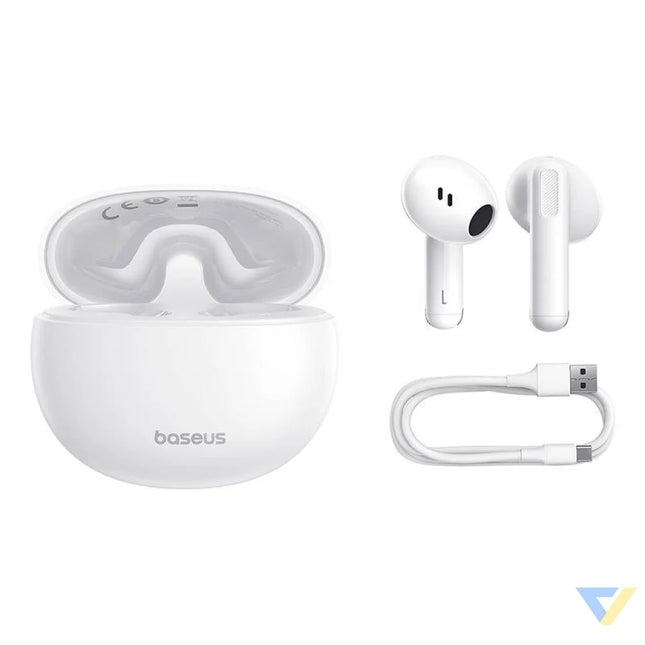 Earphones TWS Baseus Bowie E12 (white) TWS