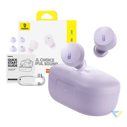 Earphones TWS Baseus Bowie E18 (purple) TWS