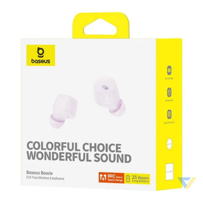 Earphones TWS Baseus Bowie E18 (purple) TWS