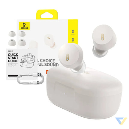 Earphones TWS Baseus Bowie E18 (white) TWS