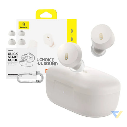 Earphones TWS Baseus Bowie E18 (white) TWS