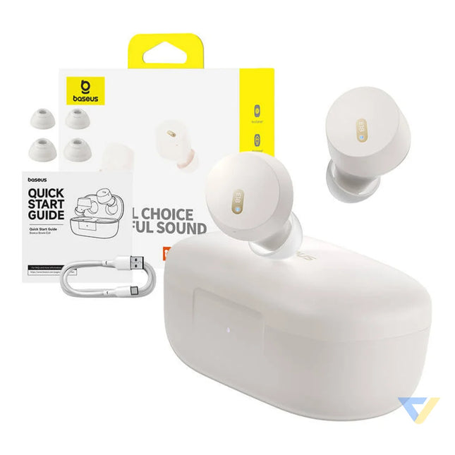Earphones TWS Baseus Bowie E18 (white) TWS