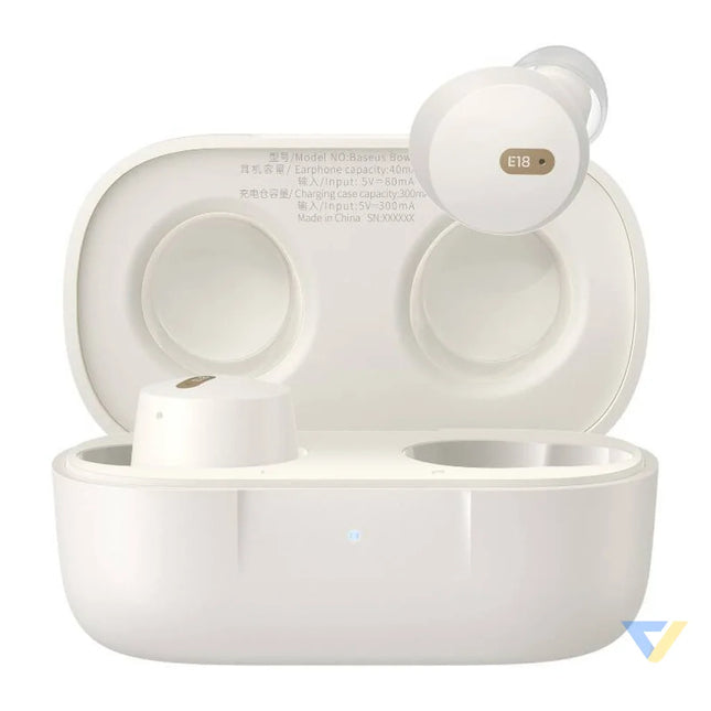 Earphones TWS Baseus Bowie E18 (white) TWS