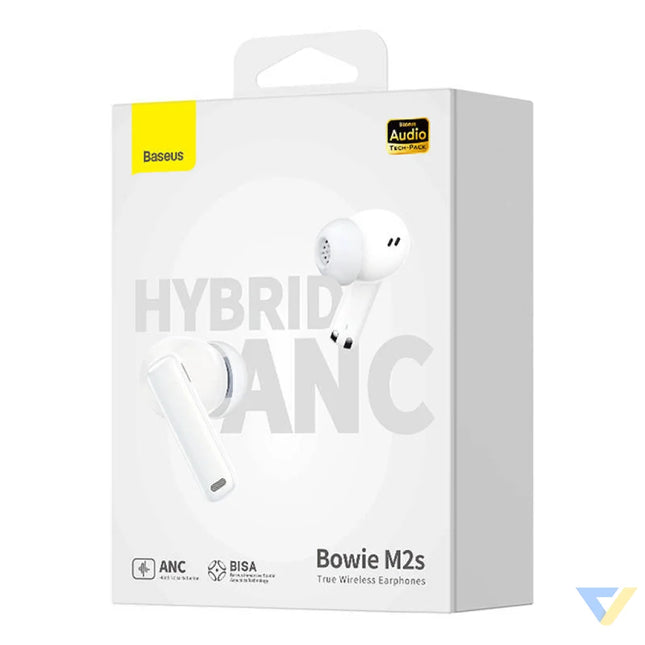 Earphones TWS Baseus Bowie M2s (white) TWS