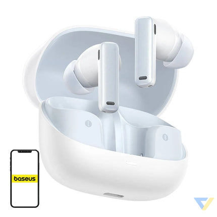Earphones TWS Baseus Bowie M2s (white) TWS