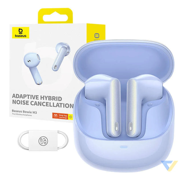 Earphones TWS Baseus Bowie M3 (blue) TWS