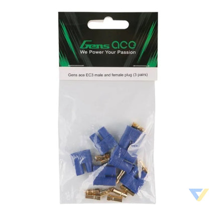 EC3 male & female plug (3 pairs) Accessories