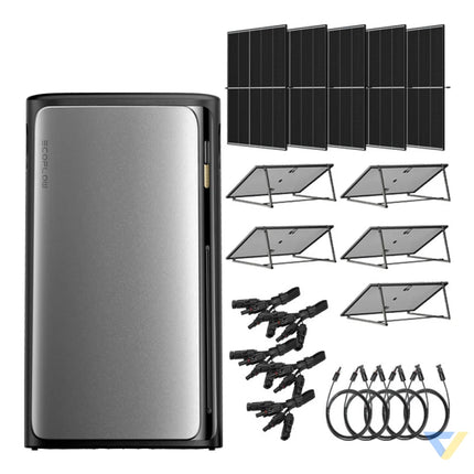 EcoFlow Balcony solar system Stream Complete Ultra U2 Balcony systems