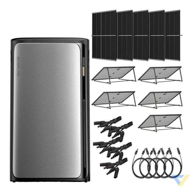EcoFlow Balcony solar system Stream Complete Ultra U2 Balcony systems