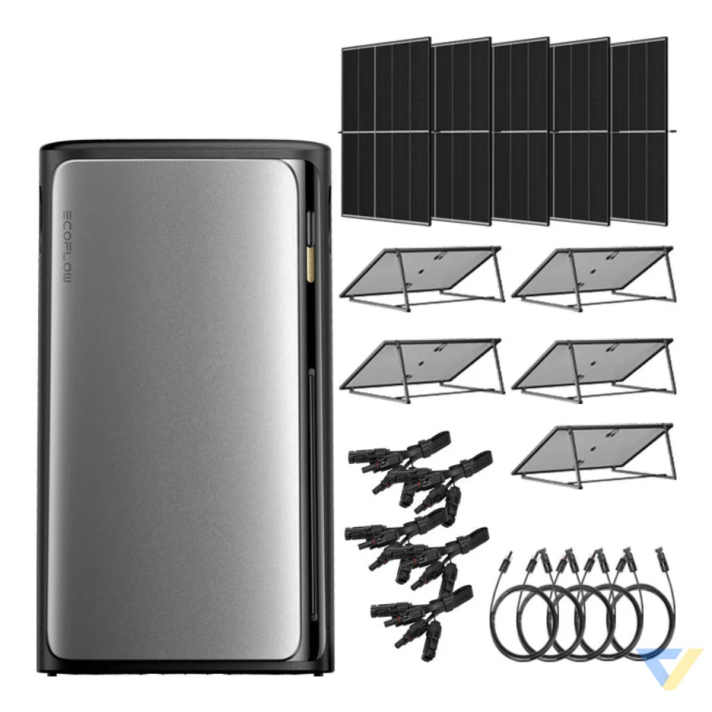 EcoFlow Balcony solar system Stream Complete Ultra U2 Balcony systems