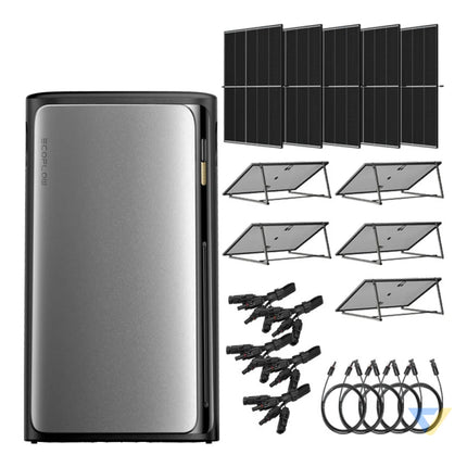 EcoFlow Balcony solar system Stream Complete Ultra U2 Balcony systems