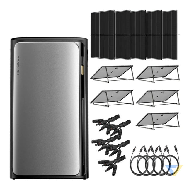 EcoFlow Balcony solar system Stream Complete Ultra U2 Balcony systems