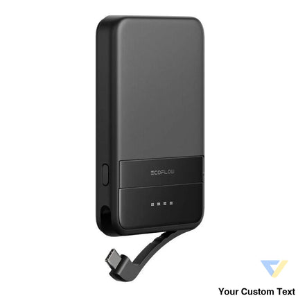 EcoFlow RAPID magnetic powerbank 5000mAh (black). Powerbanks