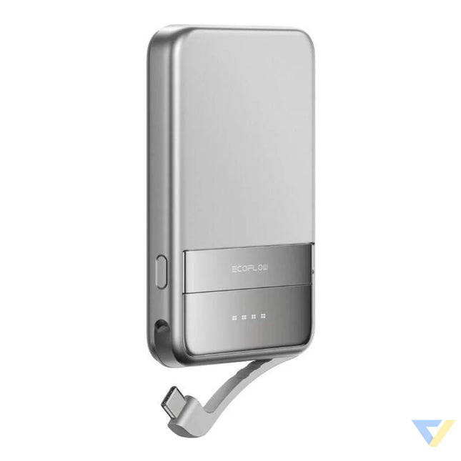 EcoFlow RAPID magnetic powerbank 5000mAh (silver). Powerbanks