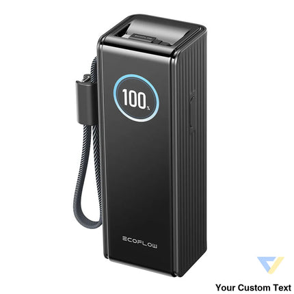 EcoFlow RAPID Powerbank 25000mAh 170W (built-in 100W cables). Powerbanks