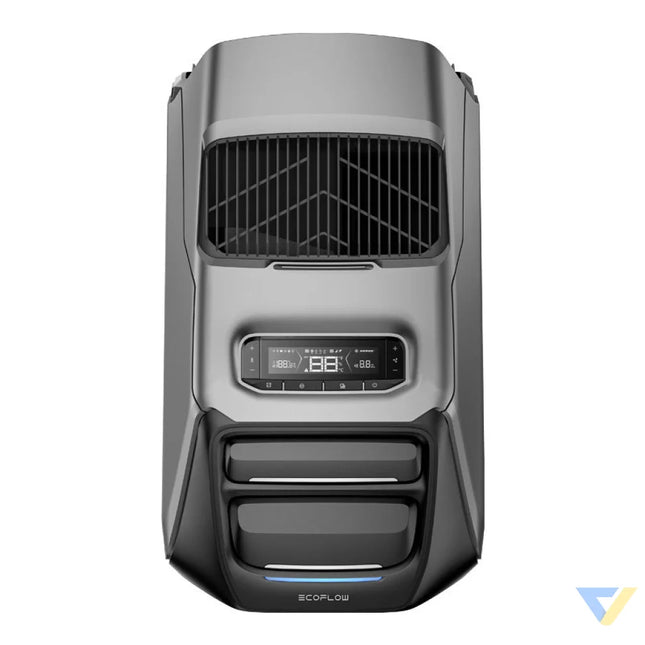 EcoFlow Wave 3 portable air conditioner with battery. Camping