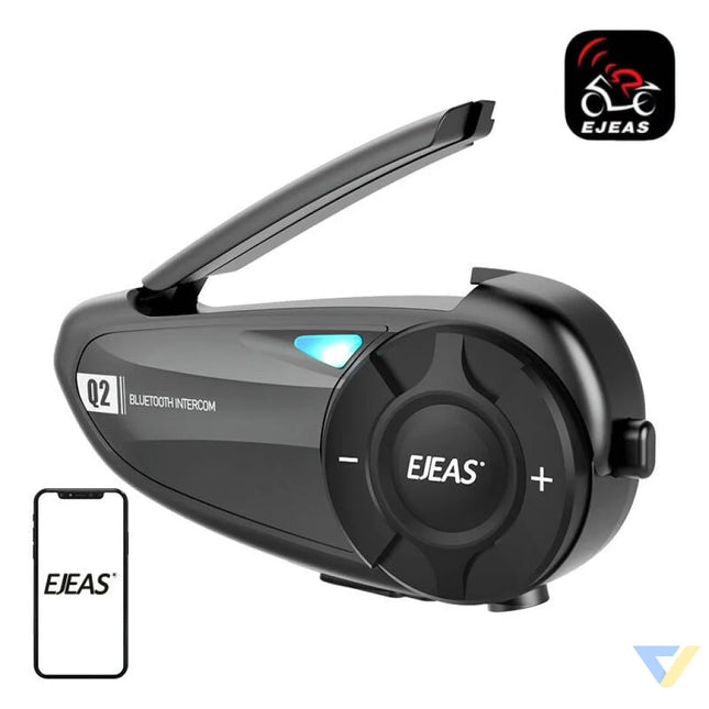EJEAS Q2 motorcycle intercom Intercoms