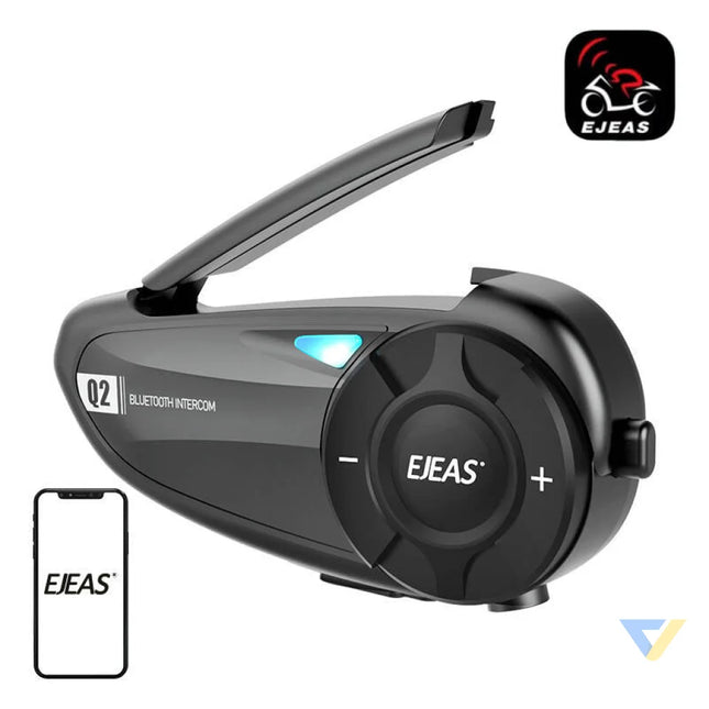 EJEAS Q2 motorcycle intercom Intercoms