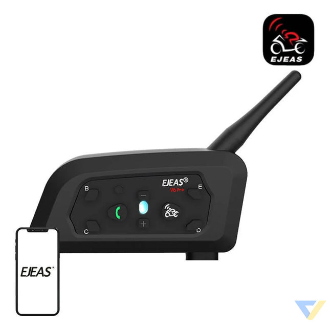 EJEAS V6PRO + motorcycle intercom Intercoms