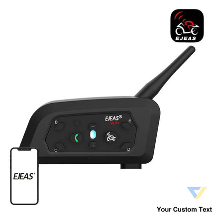 EJEAS V6PRO + motorcycle intercom Intercoms