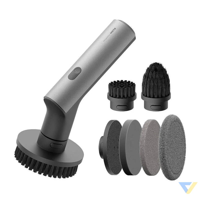 Electric cleaning brush HOTO QWQJS001 7 in 1 set Cleaning