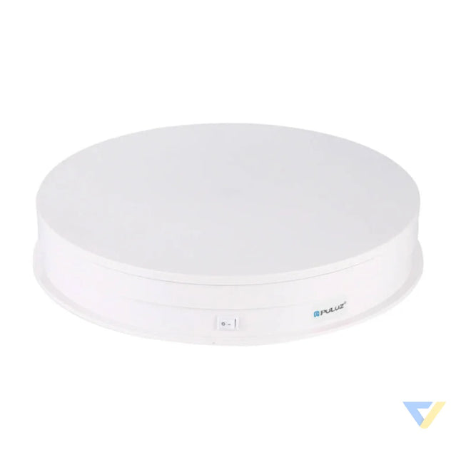 Electric Rotating Turntable Display Puluz 30cm USB (white) Stands