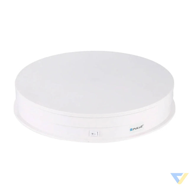 Electric Rotating Turntable Display Puluz 30cm USB (white) Stands