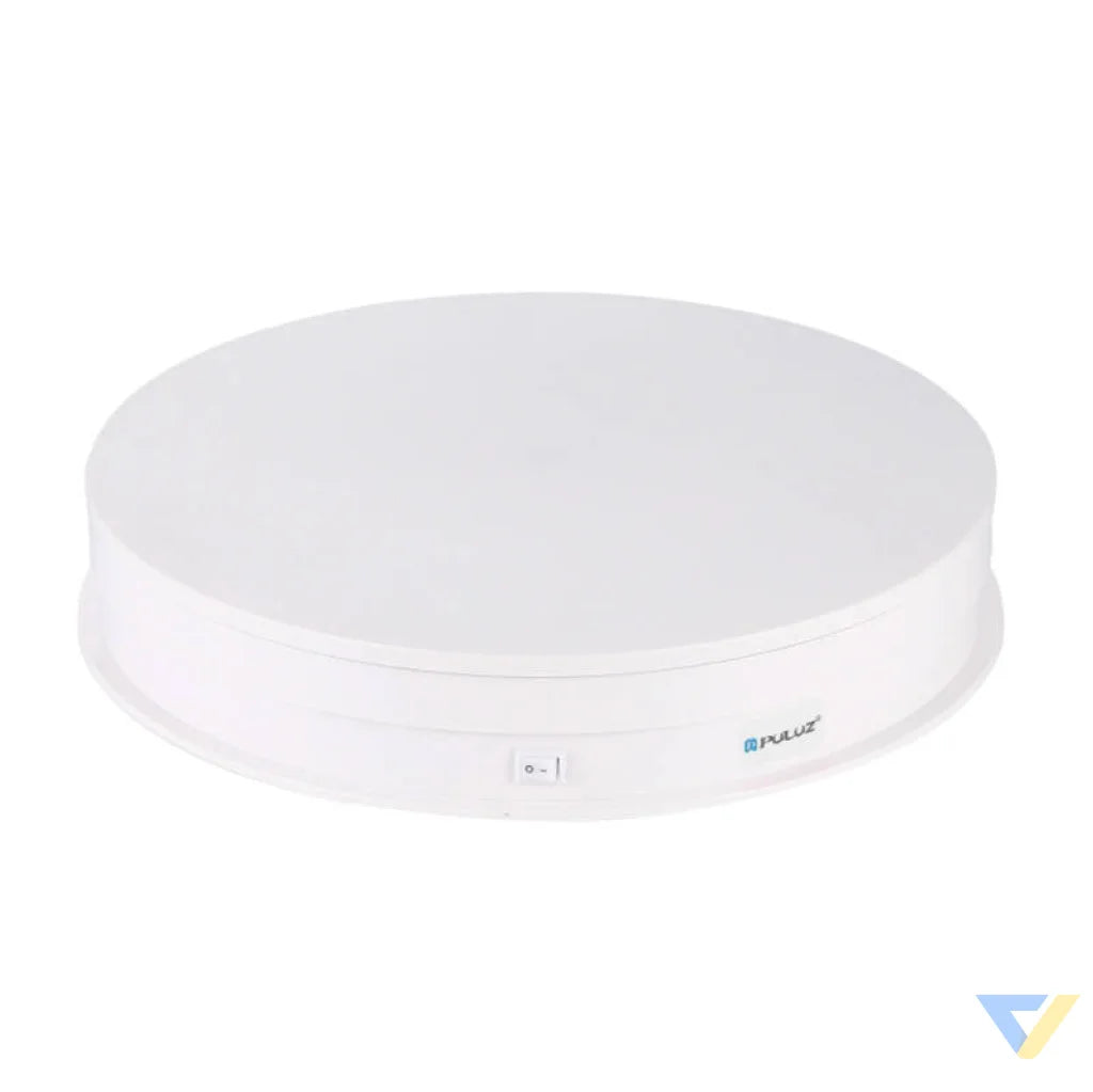 Electric Rotating Turntable Display Puluz 30cm USB (white) Stands