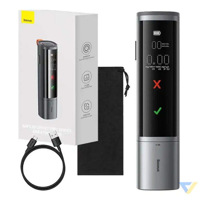 Electronic Breathalyzer Baseus SafeJourney Pro (Grey) Other