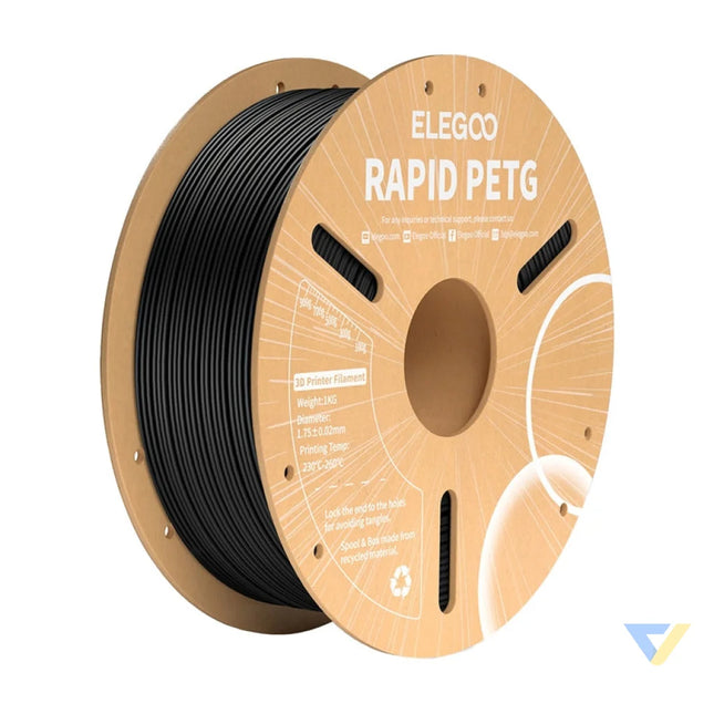 ELEGOO Rapid PETG Filament (Black) Filaments