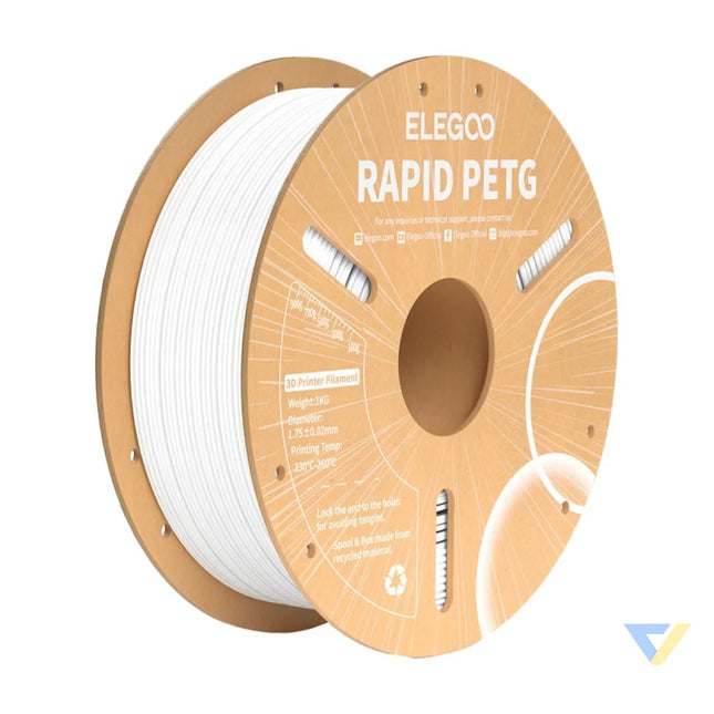ELEGOO Rapid PETG Filament (White) Filaments