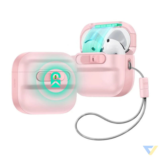ESR Pulse protective case for AirPods 4 headphones (pink) Accessories